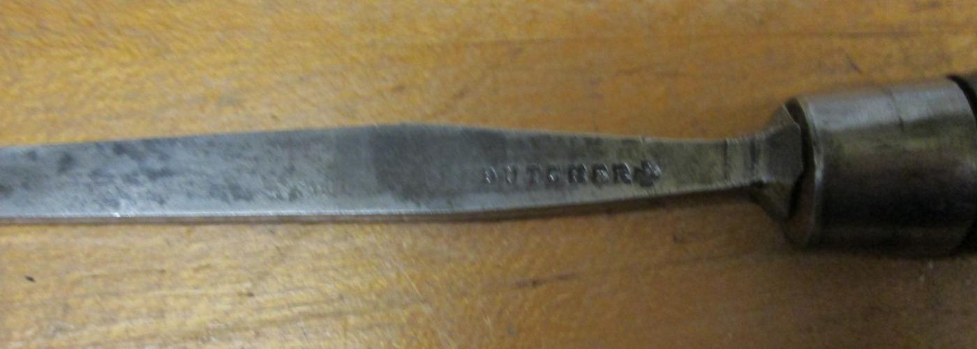 Butcher Tanged Mortise Chisel 5/32 inch wide