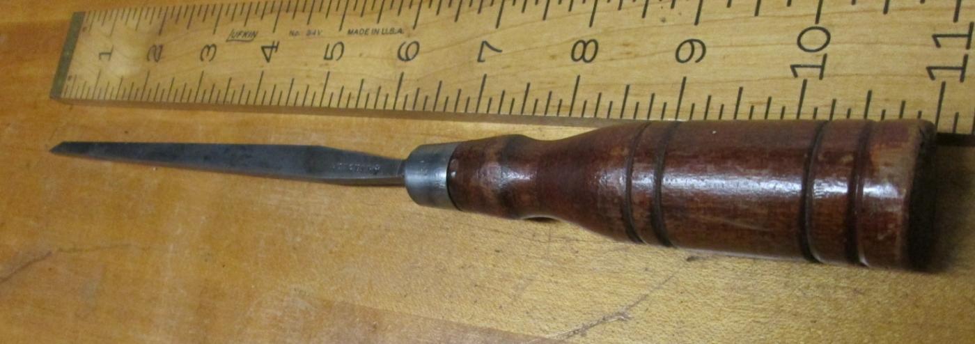 Butcher Tanged Mortise Chisel 5/32 inch wide