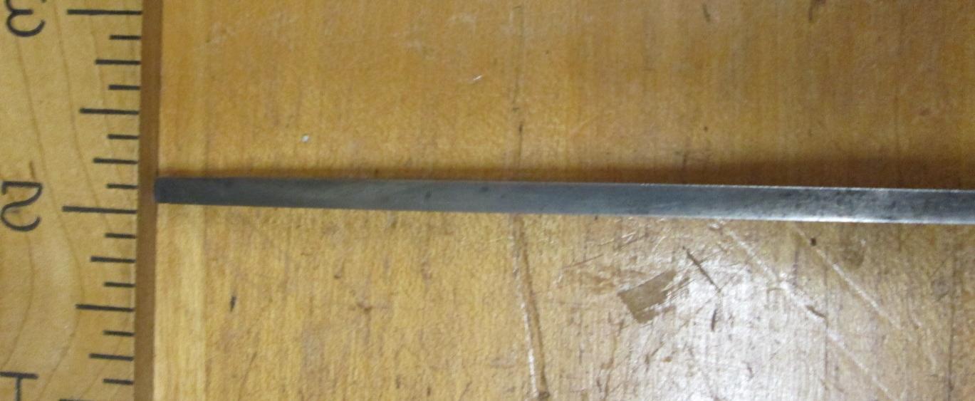 Butcher Tanged Mortise Chisel 5/32 inch wide