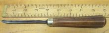 S.J. Addis Carving Chisel Parting 1/4 inch No. 40