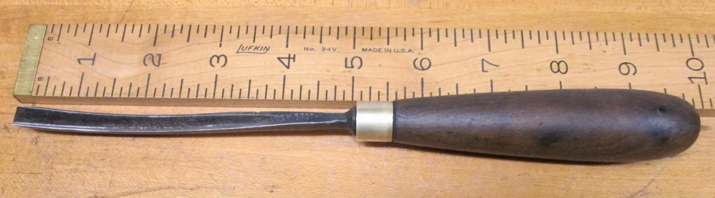 S.J. Addis Carving Chisel Parting 1/4 inch No. 40