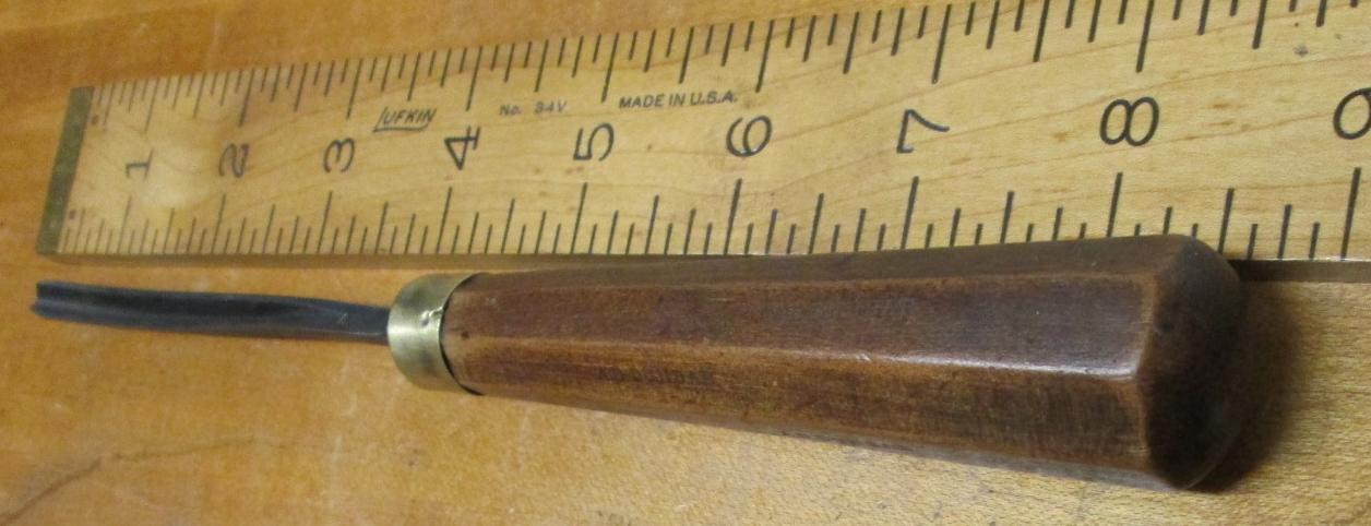 S.J. Addis Carving Chisel Parting 1/4 inch No. 40