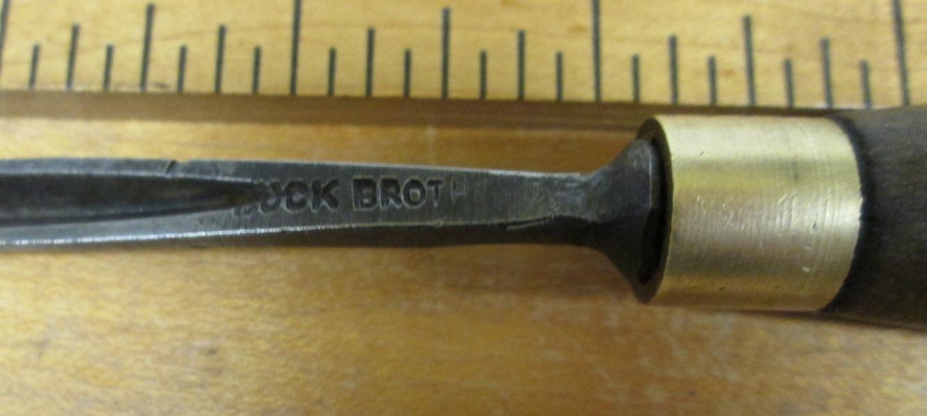 Buck Brothers Parting Chisel Carving 5/16 inch