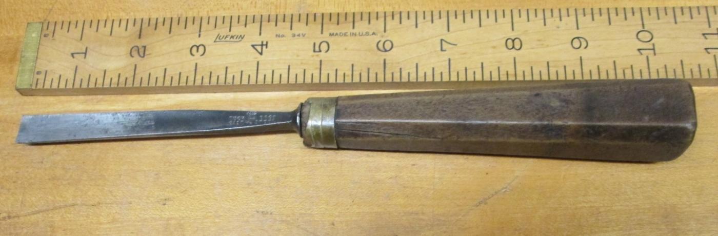 Buck Brothers Gouge Carving Chisel .5 inch Flat Sweep