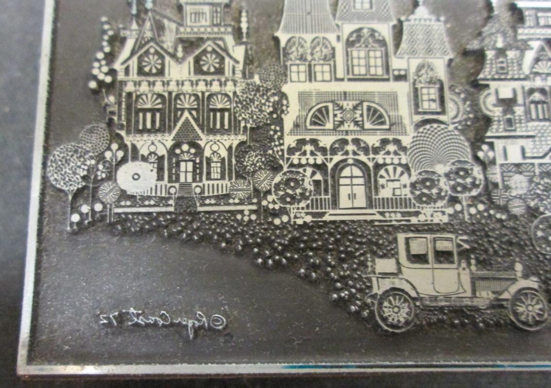 Roger Coast Victorian Mansions Engraving