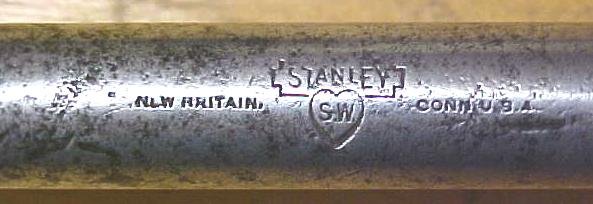 Stanley No. 12W Whimble Brace Fray Patent