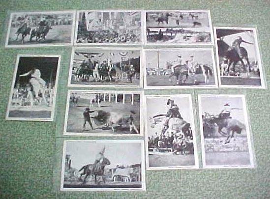 Postcards Stryker's Photogloss Rodeo Series Gene Autry