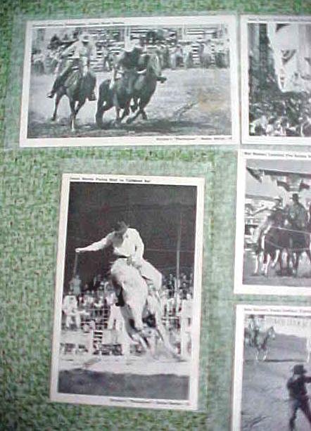 Postcards Stryker's Photogloss Rodeo Series Gene Autry