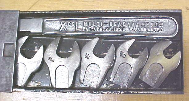 Park Metalware Xcel Multi-Head Wrench Set & Case