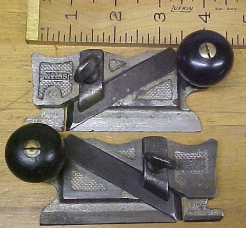 Stanley Side Rabbet Plane Pair No. 98 & 99
