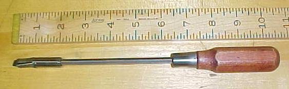 Haines Mfg. Screwdriver Patented Screw Holding 10 inch