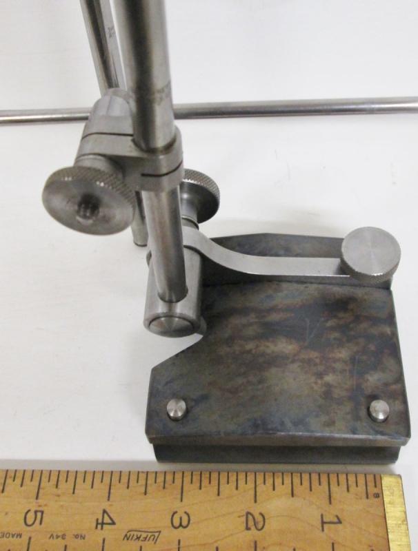 Starrett No. 257 Surface Gage w/2 Spindles Large Base