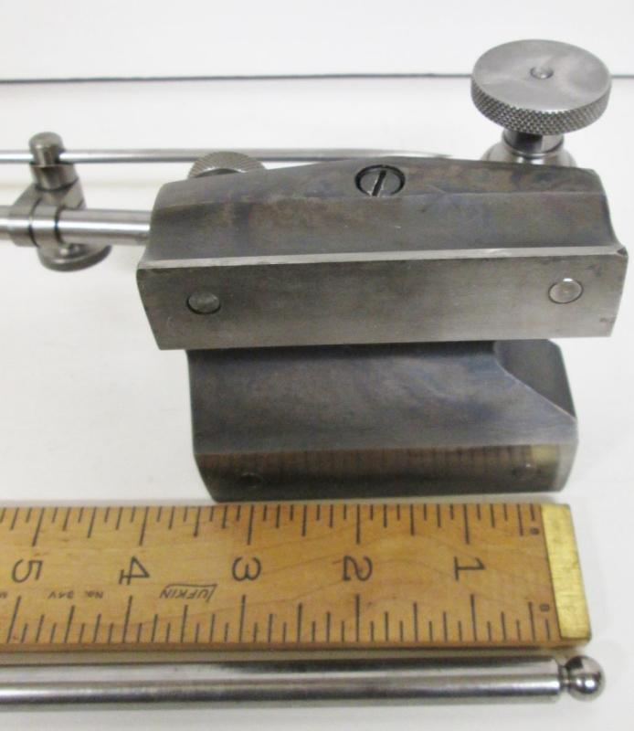 Starrett No. 257 Surface Gage w/2 Spindles Large Base