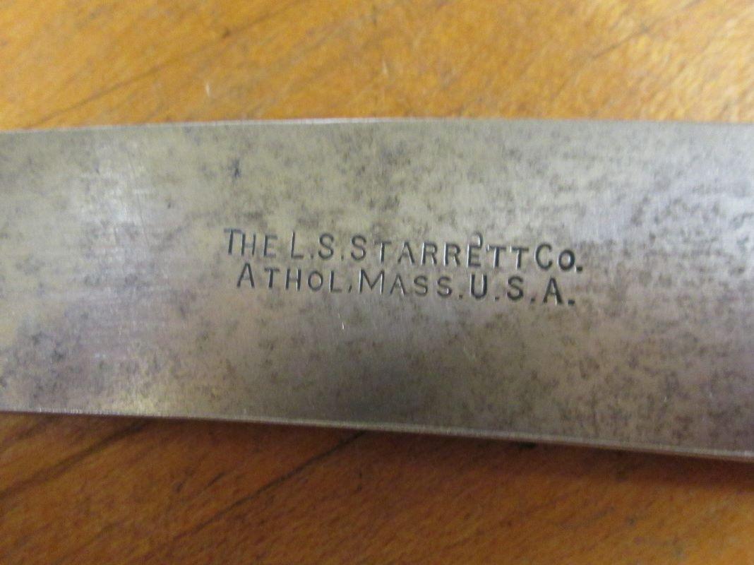 Starrett No. 38-12 Outside Lock Joint Calipers