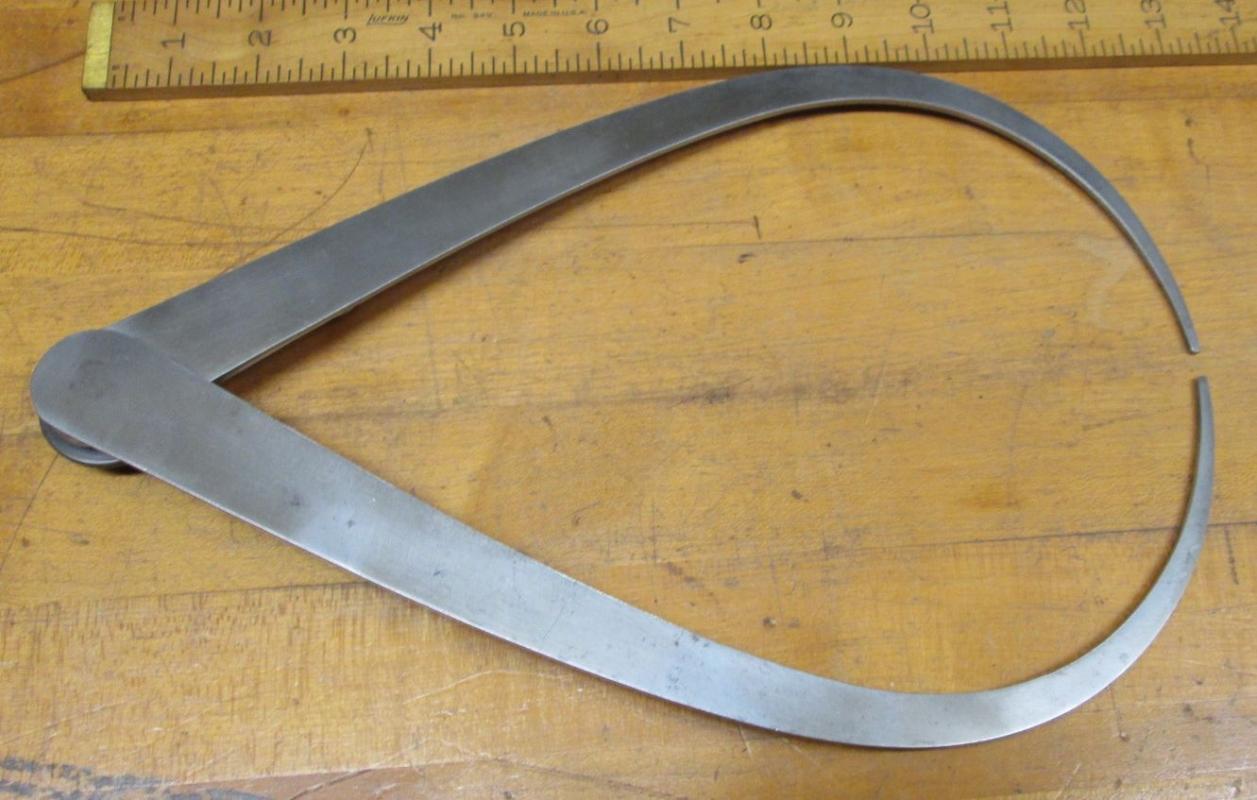 Starrett No. 38-12 Outside Lock Joint Calipers