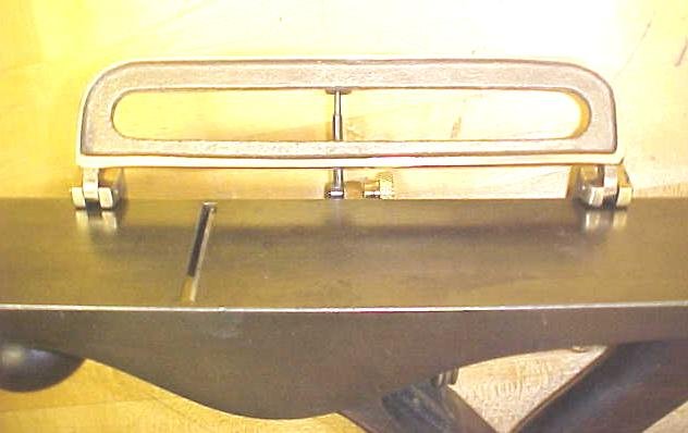 Bronze Jointer Fence Gauge Plane Attachment