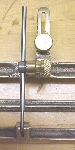 Bronze Jointer Fence Gauge Plane Attachment