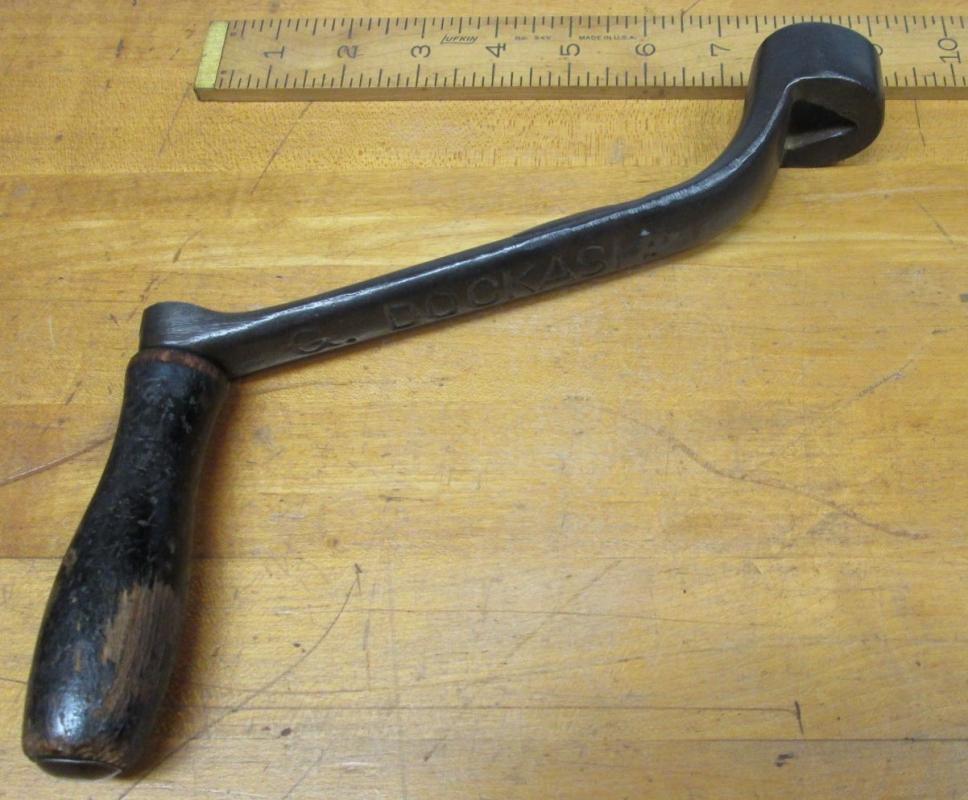 DOCKASH MACHINE CRANK HANDLE ANTIQUE
