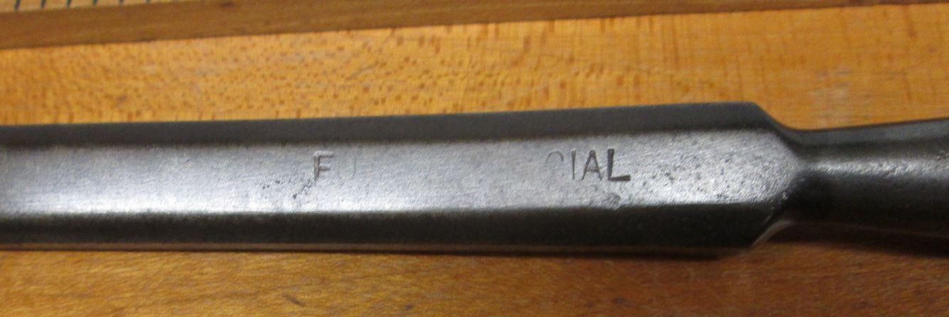 Fulton Special Socket Beveled Chisel 1/2 inch