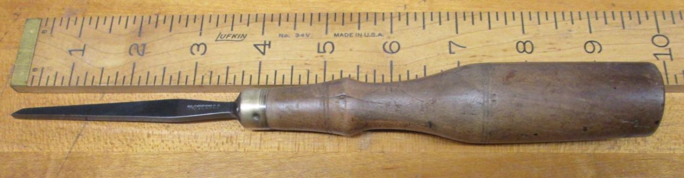 Butcher Tanged Mortise Chisel 5/32 inch