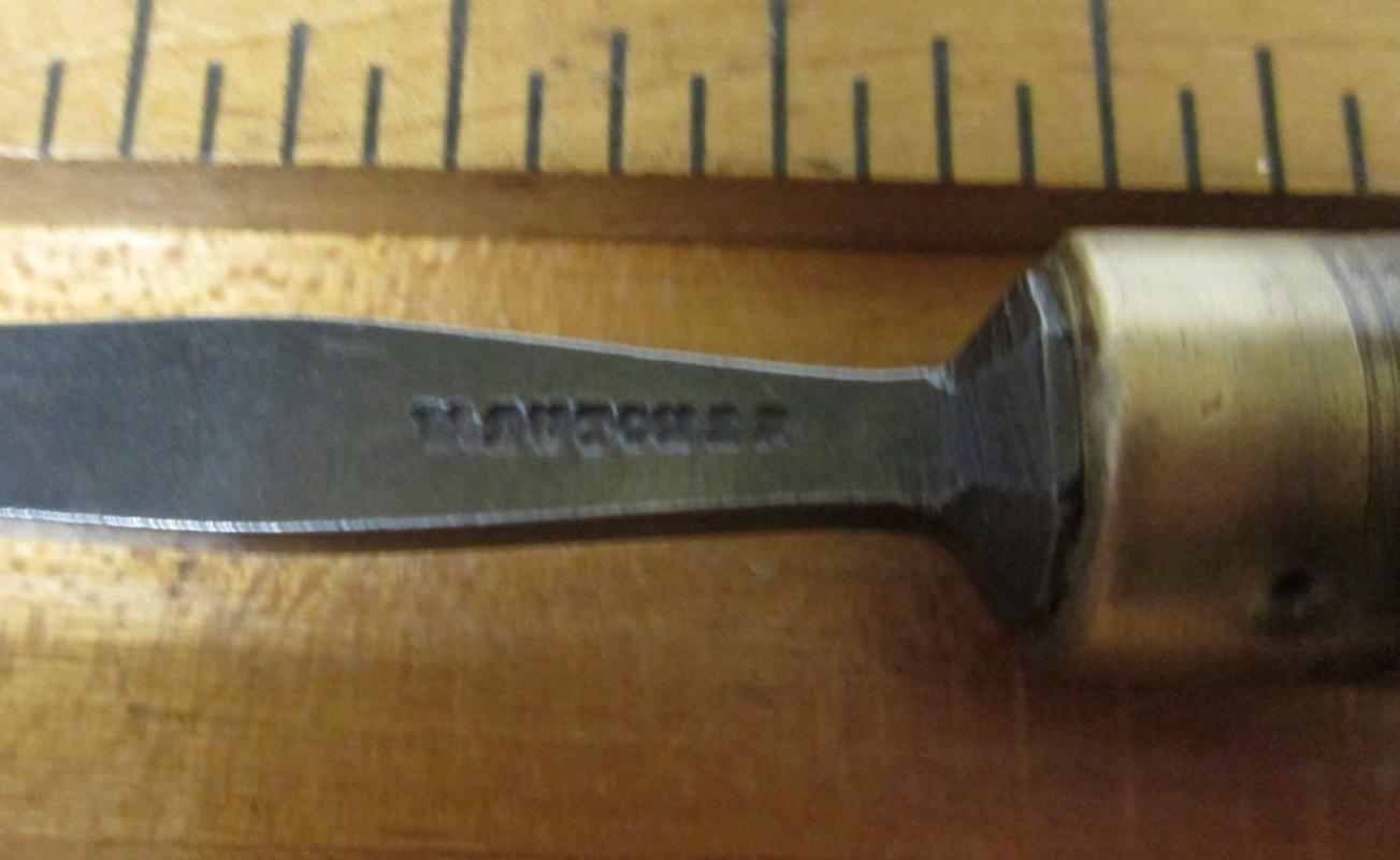 Butcher Tanged Mortise Chisel 5/32 inch