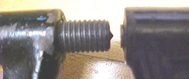 Antique Iron Center Punch C-Clamp Shaped