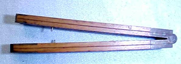 Stanley No. 64 Carpenter's Boxwood Rule