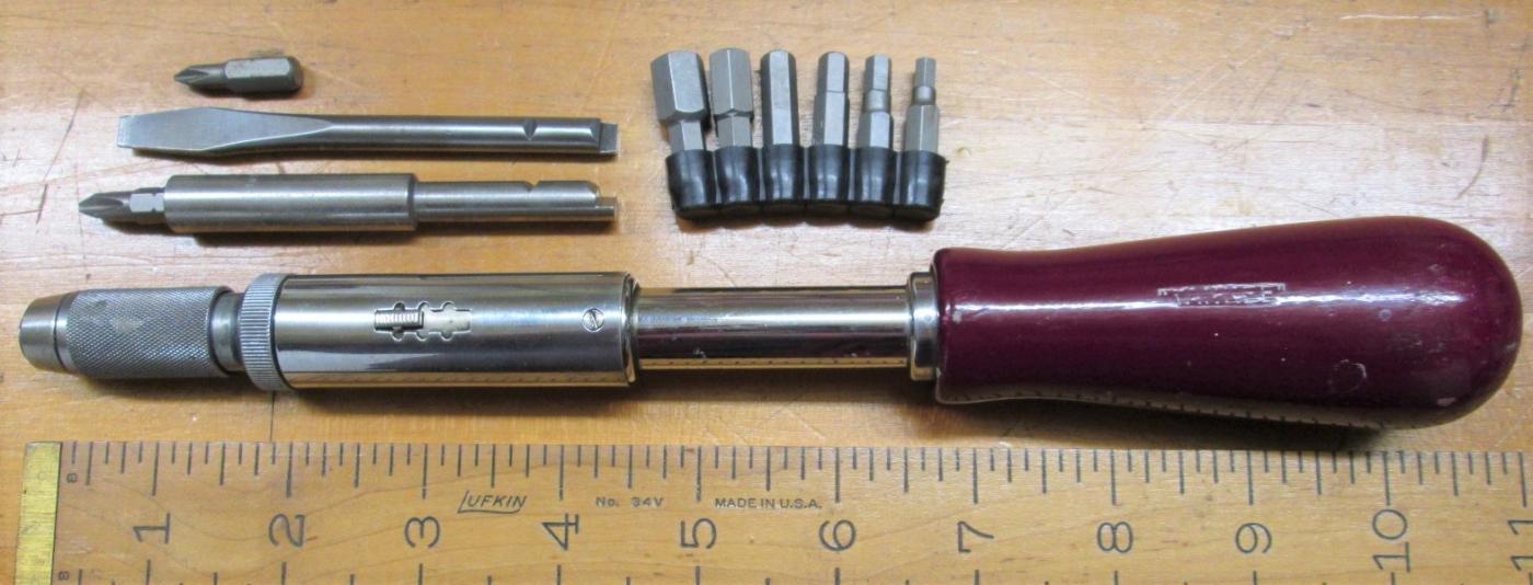 Stanley Yankee No. 30A Screwdriver w/Hex Adapter