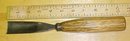 S. J. Addis 1-3/16 inch Fish Tail Carving Gouge Chisel