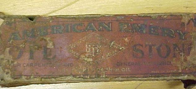 American Emery 7 inch Sharpening Stone w/ Case
