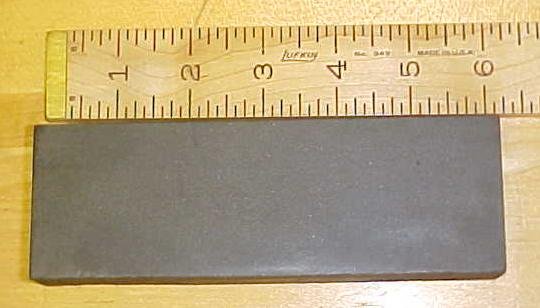 6 inch Oil Sharpening Stone w/ Oak Case