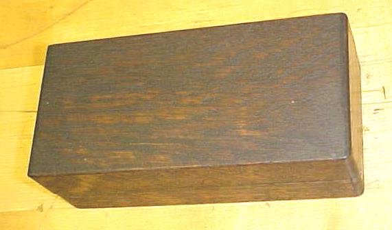 6 inch Oil Sharpening Stone w/ Oak Case