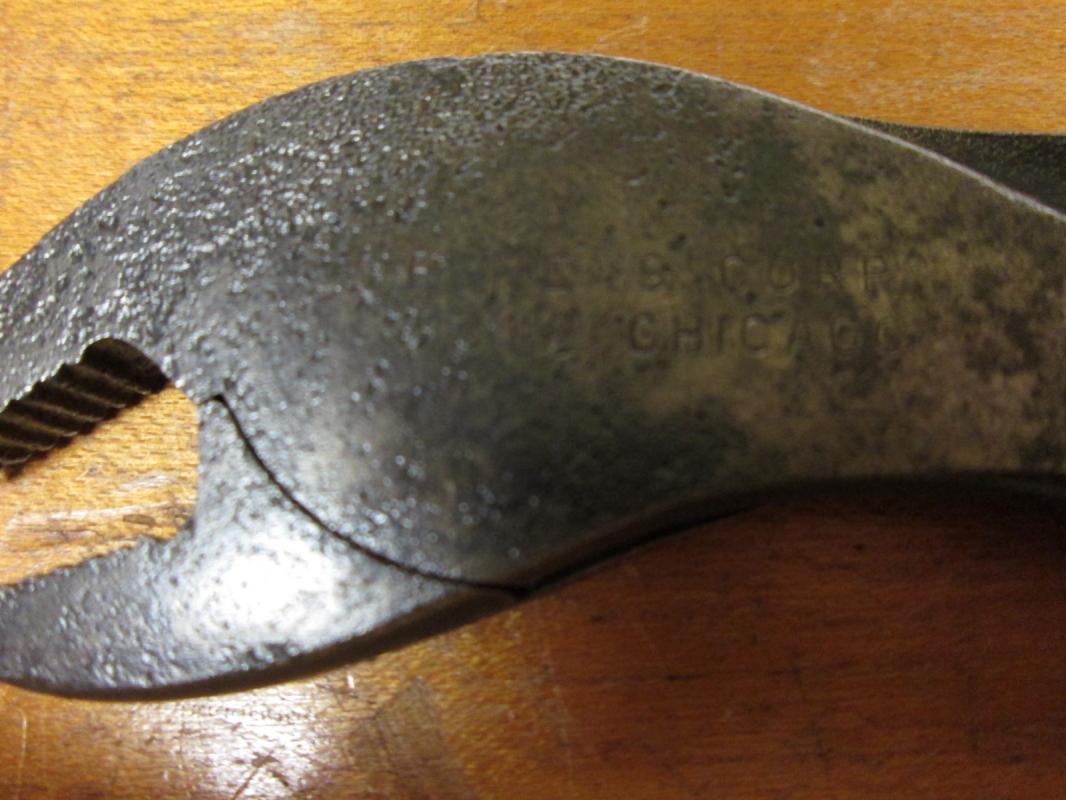 Penens Corp. Battery Pliers Vintage 8 inch