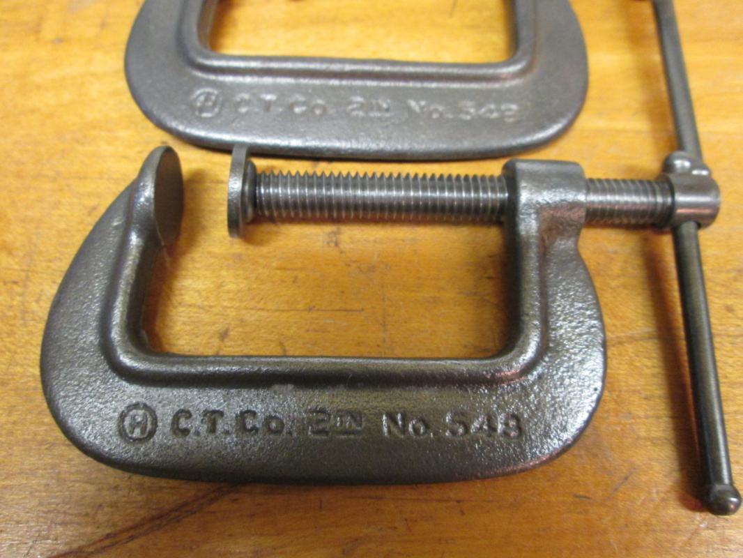 Cincinnati C-Clamp Pair Heavy Duty 2 inch