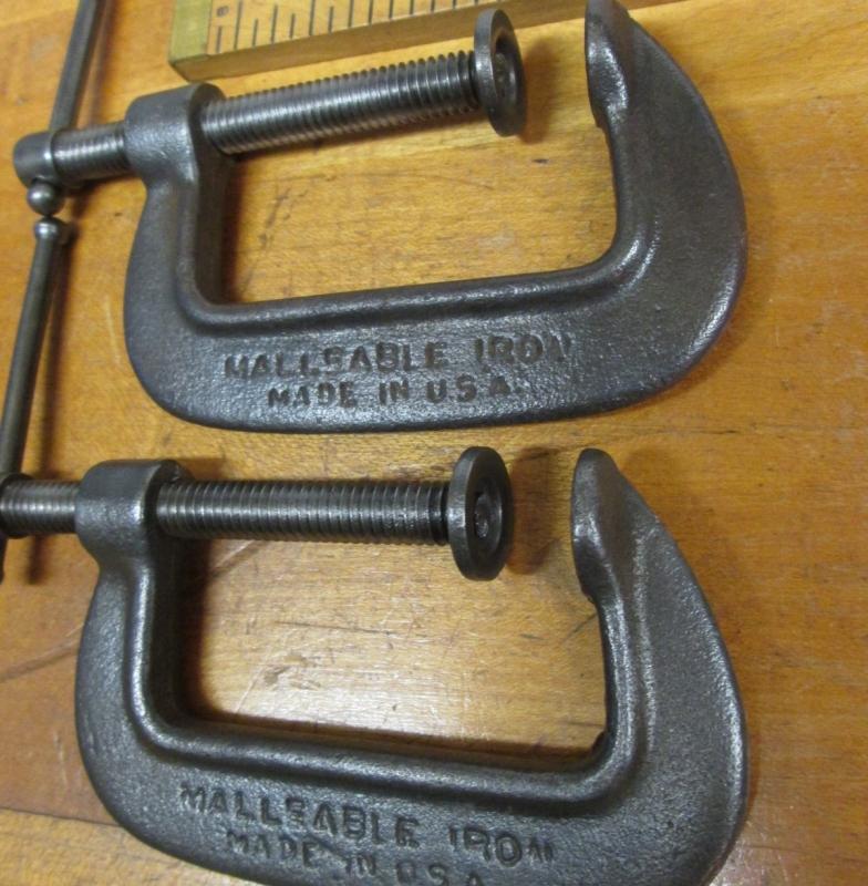 Cincinnati C-Clamp Pair Heavy Duty 2 inch