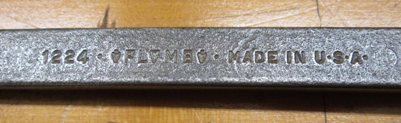Plumb Combination Wrench No. 1224 3/4 inch box/opened end