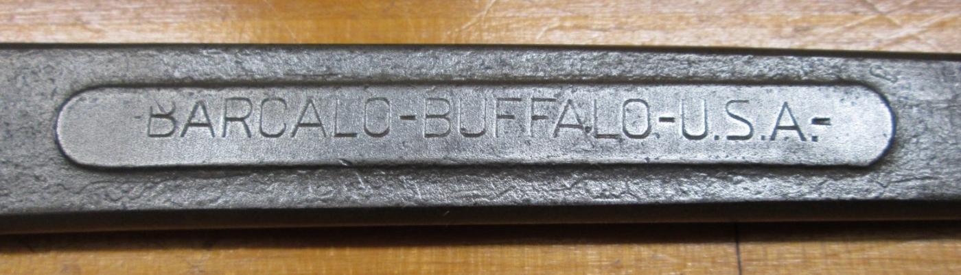 Barcalo Wrench Opened End 3/4 & 7/8 inch