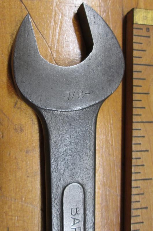 Barcalo Wrench Opened End 3/4 & 7/8 inch
