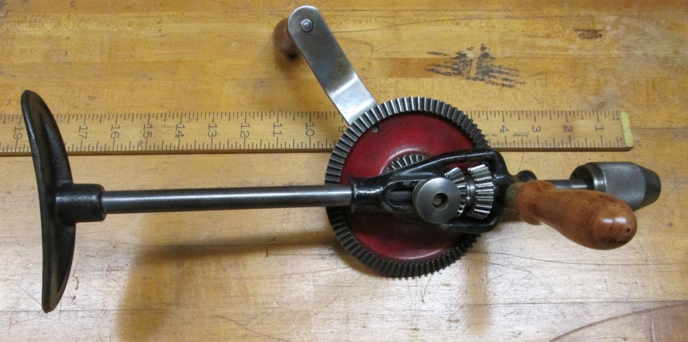 Mohawk Shelburne Breast Drill 2-Speed Millers Falls
