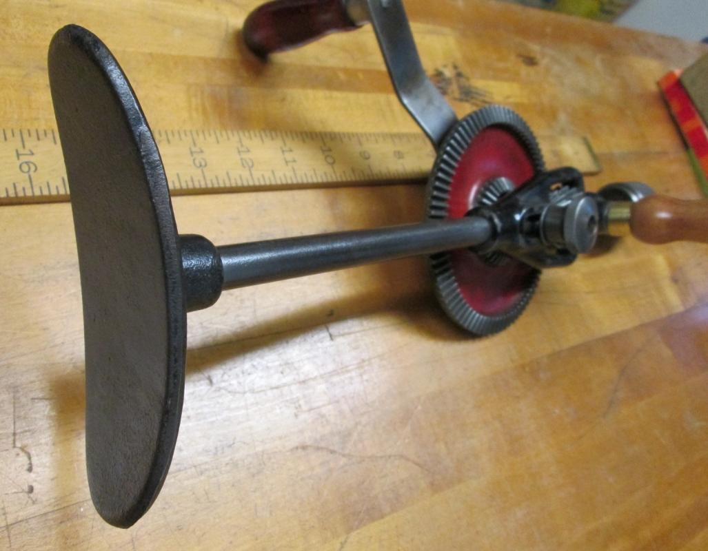 Mohawk Shelburne Breast Drill 2-Speed Millers Falls