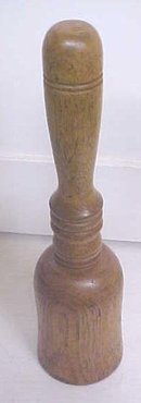 Ash Carving Chisel Mallet 3/4 pound Fancy Turning