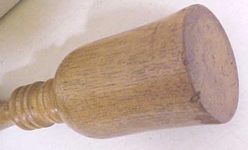 Ash Carving Chisel Mallet 3/4 pound Fancy Turning