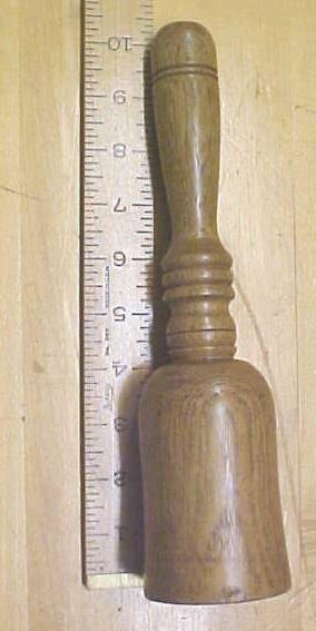 Ash Carving Chisel Mallet 3/4 pound Fancy Turning
