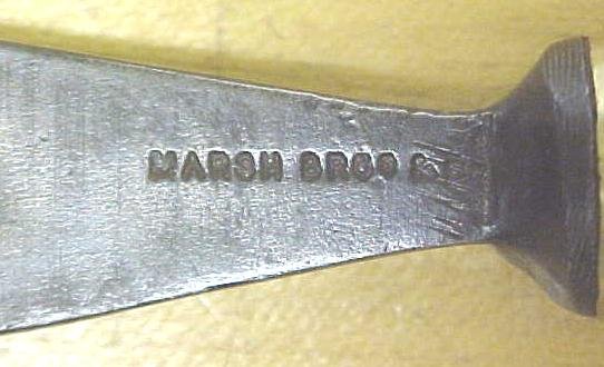 Marsh Bros. & Co. Fish Tail Gouge Carving Chisel 3/4 inch