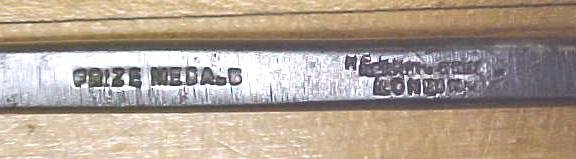 Herring Bros. Bent Front Parting Carving Chisel 1/4 inch
