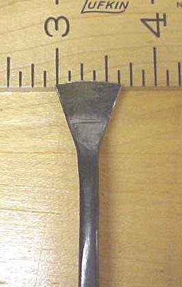 New London Bent Front Gouge Carving Chisel 5/8 inch