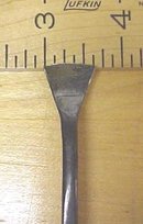 New London Bent Front Gouge Carving Chisel 5/8 inch