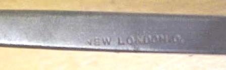 New London Bent Front Gouge Carving Chisel 5/8 inch