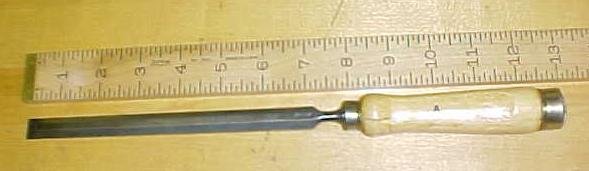 Marples & Sons Tanged Beveled Firmer Chisel 1/2 inch