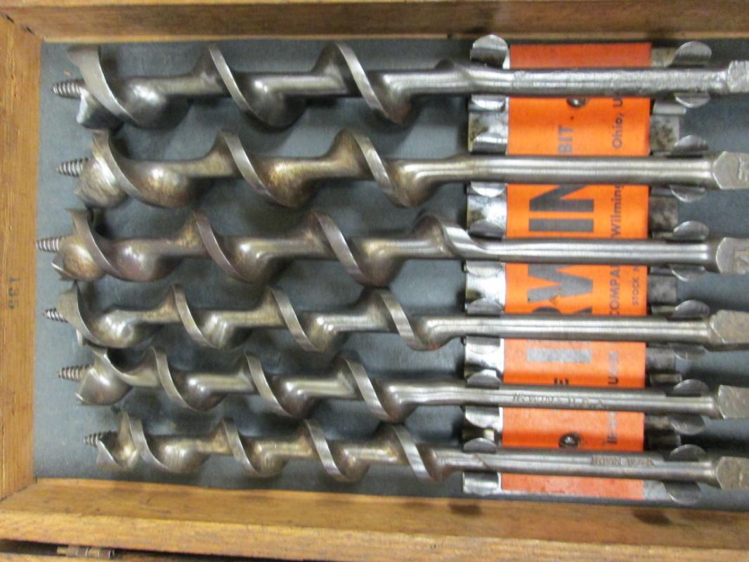 Irwin Auger Bit Set + Chest 13 Drills